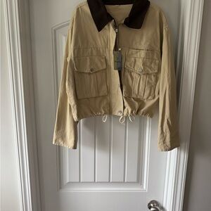 Two-Tone Utility Jacket